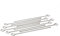 Barbecook Lot de 10 Brochettes Inox, 33 cm