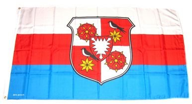 Fahne Flaggen HERZOGTUM SCHAUMBURG - LIPPE WAPPEN