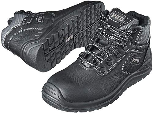 FHB 2068298 S3 Sicherheitsstiefel wilfried Größe 43 in schwarz