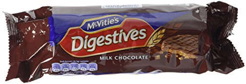 McVities Digestives Milk Chocolate 300 g (Pack of 5)
