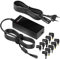 Atlantis P008-SC-90AT Alimentatore Universale Notebook, Nero