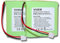 vhbw 2X NiMH Akku 600mAh (2.4V) kompatibel mit schnurlos Festnetz Telefon Medion MD81877, MD82711, MD82772, MD82877 Ersatz für 5M702BMX, GP0827, GPHP70-R05.