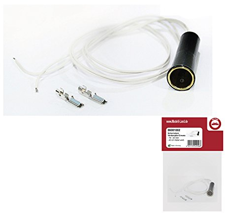 ML-Train Schornstein Verdampfer Einsatz 16-22 Volt mit Kabel 40 cm 2-polig - Gartenbahn Spur G Zubehör