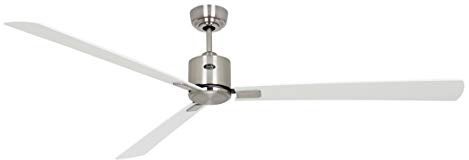 CASAFAN Ventilateur de Plafond Eco Neo III 180cm Chromé Wengé Gris