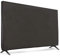 kwmobile Funda para Monitor 75 TV - Cubierta Protectora Textil para Pantalla de TV de Interior - Gris Oscuro