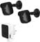 HOLACA Blink Outdoor Camera Mount, Weather Proof Protective Cover/Mount with Blink Sync Module Outlet Mount for All New Blink Outdoor Home Security Camera System, Black 2Pack