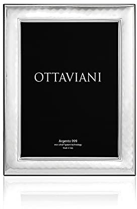 Ottaviani Portafoto fascia stretta della Collezione Pepita in Miro Silver cm 13x18