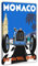 Vintage Poster 1933 Monaco Grand Prix Leinwand Poster Wandkunst Dekor Druck Bild Gemälde für Wohnzimmer Schlafzimmer Dekoration 60 x 90 cm Rahmen style1