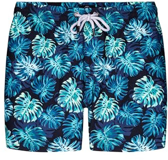 Bondi Joe Herren Badeshorts Grove - Tropical Blue - Größe M