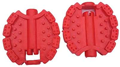 Ersatz-Pedale für Kinder, Fahrrad, Dreirad, Baby-Pedal, Ersatz-Fahrrad-Zubehör, Rot