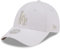 New Era 9Forty Damen Cap - METALLIC Los Angeles Dodgers weiß