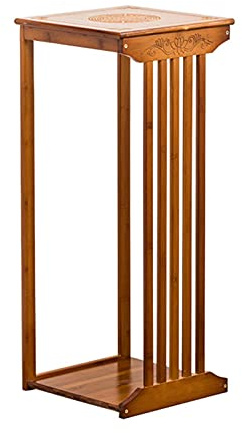 TOMYEUS Vase Bonsai Stand Plant Display Stand Indoor Tall Plant Stand Table For Corner Plant Holder Display Rack Plant Display Pedestal (Size : S)