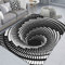 ZIYUER Optical Illusion Teppich 3D Teppich,Kristall Samt Cool Teppiche Schachbrett Teppich Moderne rutschfeste Vertigo Teppich Trippy Teppich Für Schlafzimmer-C 200x300cm