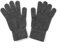 Embouro Herrenhandschuhe aus 100% Kaschmir, gestrickte ultraweiche Handschuhe aus reinem Kaschmir mit geripptem Bündchen (Dunkelgrau)