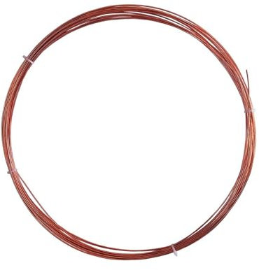 Filo di Rame, 1m Cavo in Rame per Fili Cavi Fabbricazione di Spazzole, Gioielli per la Progettazione di Bigiotteria (Taglia : 4mm)