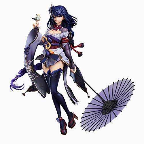 Jilijia Keqing/Raiden Ei/Mona/Xiao Figur Niedliches Mädchen Q Version Figur Anime Spiel Modell Statuen Figur Charakter Sammlung Ornamente