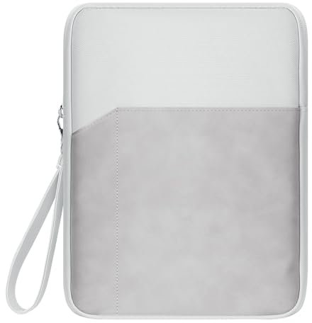 QISUO For Doogee T10 Pro T10E 10.1 T20 mini 8.4 T30 Pro 10.1 Tablet Universal Portable Sleeve Pouch Bag Shockproof (Color : Light Gray, Size : 7-8 inch)