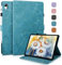 Rostsant Funda iPad 11 2025 Funda de Cartera de Cuero con Estampado de Diente de león Cubierta magnética para Funda iPad 10 generación/Funda Tablet 11 Pulgadas Azul