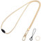 Yuanchu Schlüsselband Lang,Nylon Lanyards mit Karabiner Umhängebänder mit Drehbarem Metallclip Abnehmbare Neck Lanyard Ausweishalter Ausweisband mit Schlüsselring und Verschluss für Ausweis Schlüssel