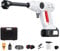 Idropulitrice a batteria, 2 Batterie 21V Idropulitrice portatile con Tubo 10mt, 6 in 1 Ugello Pistola Idropulitrice Wireless per Auto Giardino Terrazza Prato e Irrigazione (Bianco)