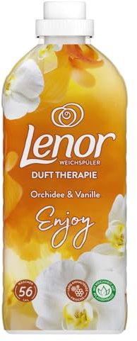 6er Pack - Lenor Weichspüler - Orchidee & Vanille - 56 Wäschen / 1400ml