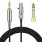 Toxaoii Cavo audio AUX compatibile con AKG Q701, K712, K240, K240S, K240 MK II, K141, K171, K181, K271, K271S, K271 MK II, K241, K175, K275 (nylon intrecciato)