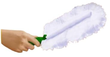 Dust It Fluffy Duster Starter Pack – Compatible with Pledge – Multi Surface Dusting Kit with 1 Handle & 2 Disposable Refills – Long Fluffy Fibres Trap Dust, Dirt, Lint & Allergens (Pack of 1)