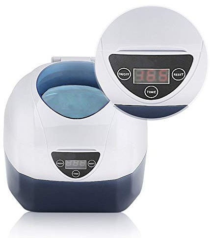 Ultrasonic Cleaner, 750mL Professional Machine Portable for Jewellery Watches Dentures Glasses Coins Cleaning