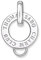 Thomas Sabo Damen Charm-Carrier Charm Club 925 Sterling Silber X0017-001-12