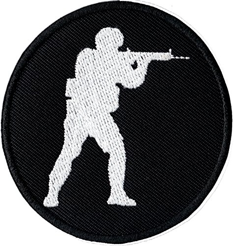 Shooter CTU Counter Strike SWAT Polizei MEK Gun Patch Aufnäher Aufbügler