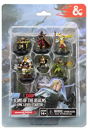 D&D Icons of The Realms: Epic Level Starter , DnD miniatures Halloween
