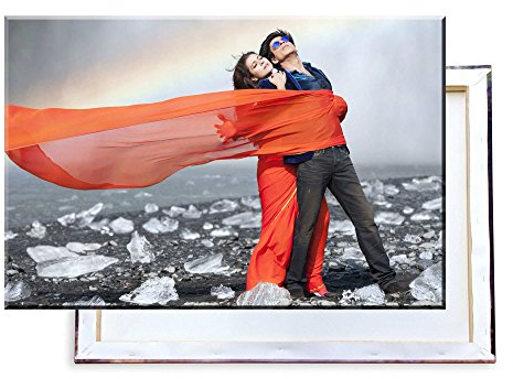 Unified Distribution Shah Rukh Khan Kajol Dilwale - 60x40 cm - Bilder & Kunstdrucke fertig auf Leinwand aufgespannt und in erstklassiger Druckqualität