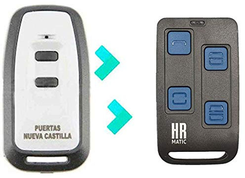 Mando de Garaje Universal HR Multi 3 Compatible Nueva Castilla GO