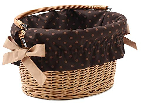 MILLYBO Polka DOTS Stoff Einlage Korb-Einlage Fahrradkorb (140.015)