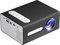 Mini Projector T300, brieftk Portable Video Projector 1080p Full HD Supported Movie Projector Compatible with Smart Phone/Tablet/Laptop/PC/TV Stick for Home Theatre (Black)