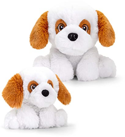 Deluxe Paws Adoptable World Öko Plüschtiere, 100% Recycelt (Cockapoo)