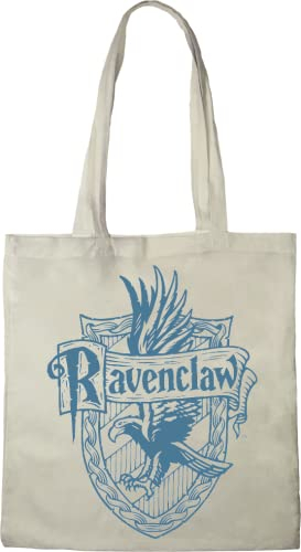 Harry Potter Einkaufstasche, Revenclaw, Referenz: BWHAPOMBB010, Ecru, 38 x 40 cm