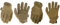 Mechanix Herren Wear Original Coyote handschoenen (medium, bruin) Einsatzhandschuhe, Braun, M EU Herren FastFit Tactical Touch Handschuhe, braun (Coyote), X-Large