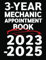 3-Year Mechanic Appointment Book 2023-2025: Weekly, and Daily Planner for Auto Repair, Client Contact Details & Notes, Appointments with Date from 8 a.m. to 10 p.m. with 30 minutes slots