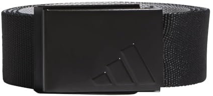 adidas Wendbarer Golfgürtel, Schwarz/Grau 2, OSFM