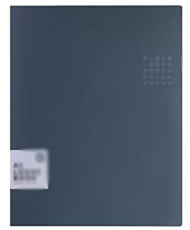 Binder Cover Refillable Loose Leaf Round Ring Personal Journal Minimalist Notebook Suitable for Everyday use (Color : Grey, Size : B5)