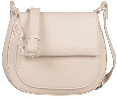 TOM TAILOR Denim Anne Damen Umhängetasche Handtasche Klein Weiß