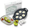 Wundermix - WunderPoach® para seis • Escalfador de huevos para Thermomix y Monsieur Cuisine • Hacer Huevos Escalfados con TM/MC • Hervir Huevos • Cocedor de huevos para 6 huevos