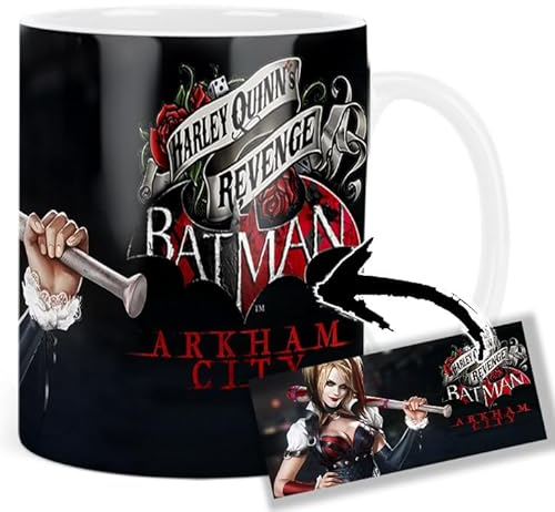 MasTazas Batman Arkham City Harley Quinn Tasse Ceramique Mug