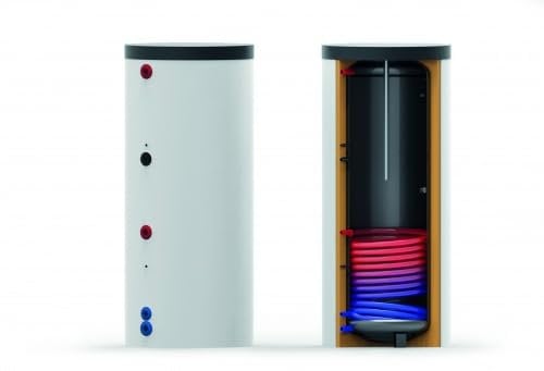 TS-S Chauffe-eau sur pied 300 litres 1 échangeur de chaleur pour eau sanitaire