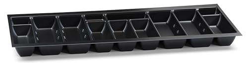 Handle & Home 1000mm Black Cutlery Tray for Blum Tandembox 422mm Long x 912mm Wide