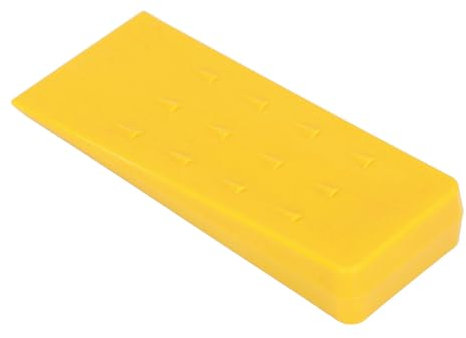 Holzfällkeil, Baumfällkeil, 8 Zoll Schlagfestigkeit Zum Schutz vor Kettensägen (YELLOW)