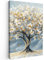MuchoWow© Quadri Moderni Soggiorno 80x120 cm Regali Decorazioni Natilizie Poster Da Parete Muro Salotto Quadro Grande Con Cornice Stampe Su Tela Camera Da Letto Inverno - Albero della vita