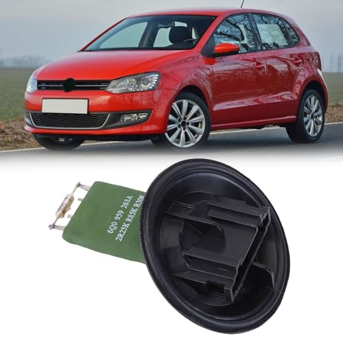 Heizgebläsemotor Widerstand 6Q0959263A Widerstand Gebläseregler Kompatibelfür A1 A2 Seat Ibiza Fabia Gebläse Widerstand Heizung 6Q0959263A R007 Gebläse Motor Widerstand 6Q0959263 5HL351321301