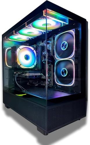 Gaming PC Intel i9 13900K 13th Gen • High-Performance • 32GB RAM • RTX 4060 8GB • 1TB SSD NVME • Premium Glass Game Case Gaming PC Windows 11 | WiFi | Fast & Smooth Gameplay (i9 13th Gen/RTX 4060)